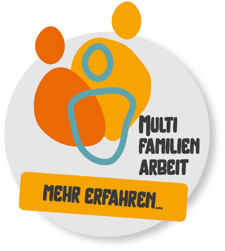 Multifamilienarbeit Button